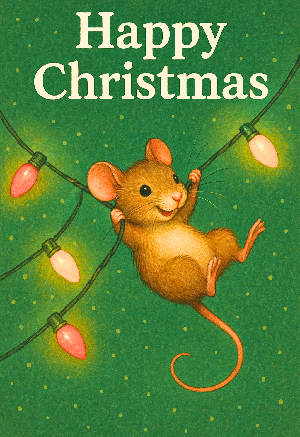 Christmas Card mouse