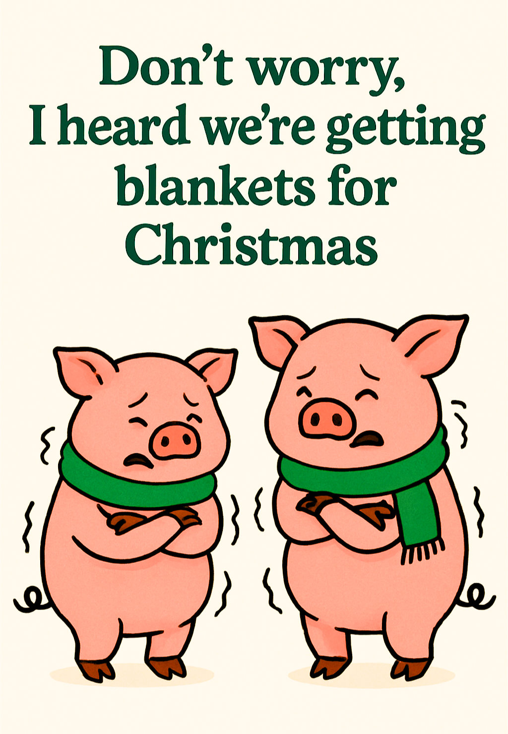 Christmas Pigs