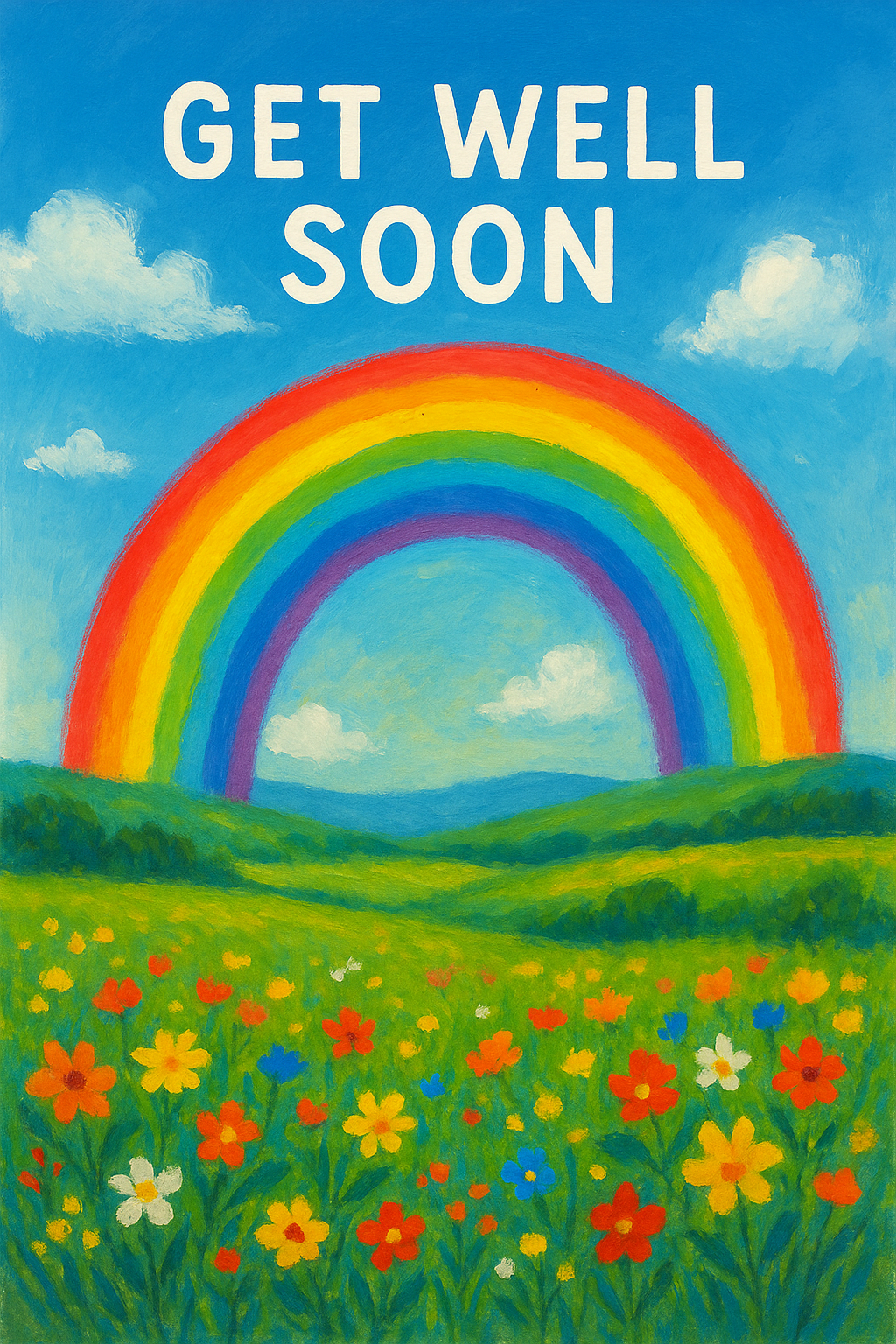 Get Well Soon Rainbow