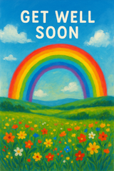 Get Well Soon Rainbow