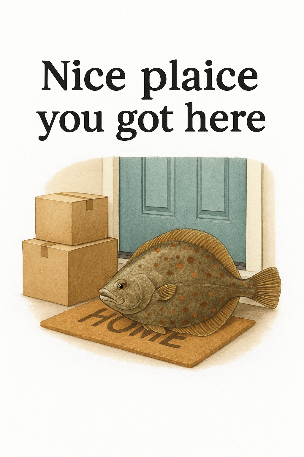 New Home Nice Plaice