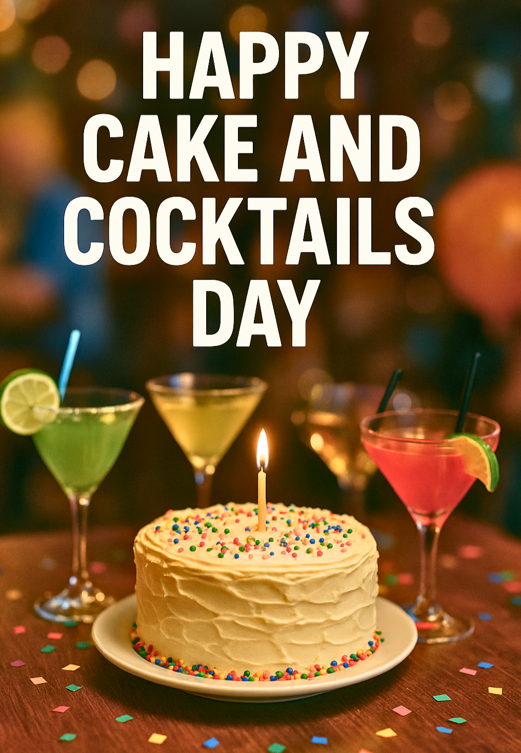 Birthday Cake & Cocktails