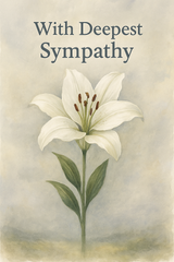 Sympathy Lily